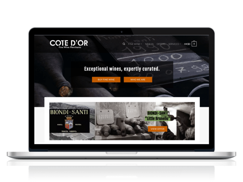 Cote d'Or Fine Wine Merchants | Wine Hub | Wine business management software | Wine software | Wine Inventory Management Software | Wine eCommerce