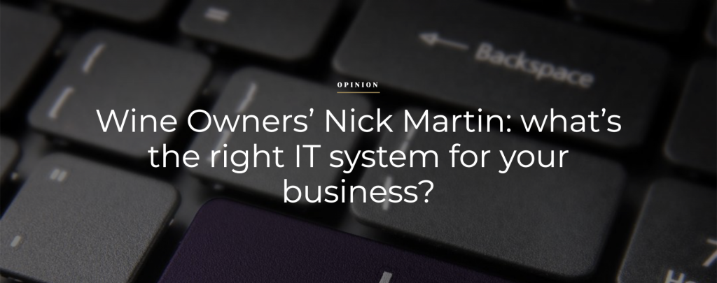 IT system for your wine business