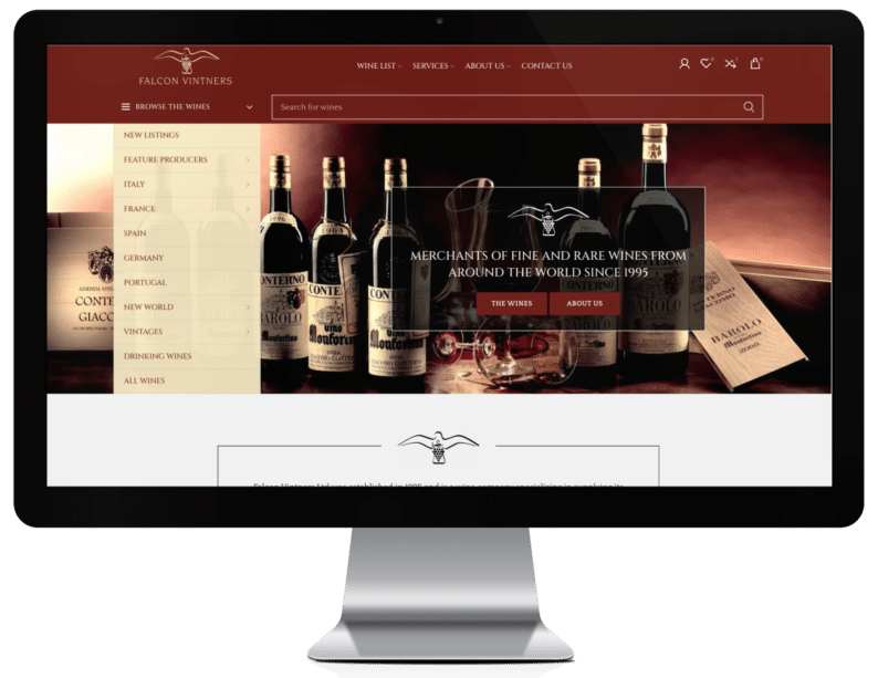 Falcon vintners home
