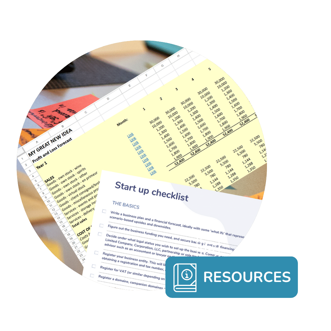 wine start up resources